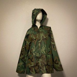 Men's Quilted Duck Camo Jacket - Large